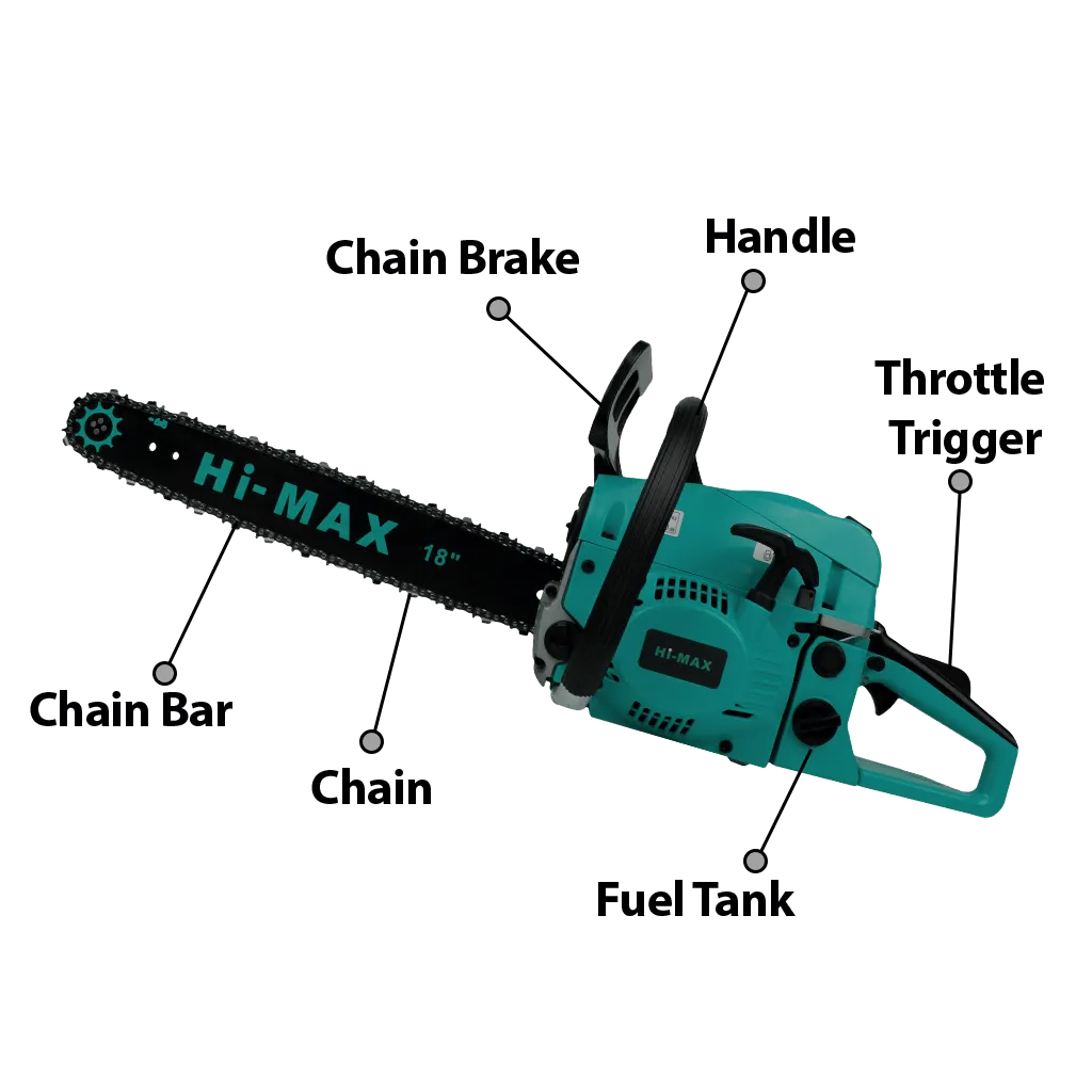 HIMAX Petrol Chain Saw IC 058A 2600W