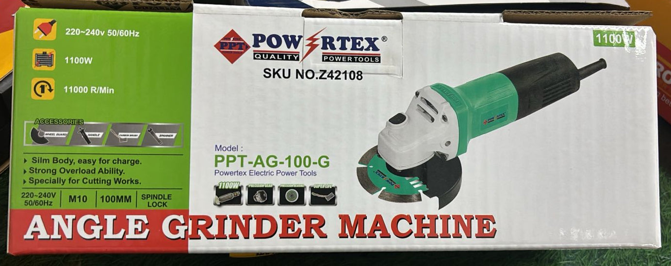 POWERTEX ANGLE GRINDER MACHINE PPT-AG-100-G