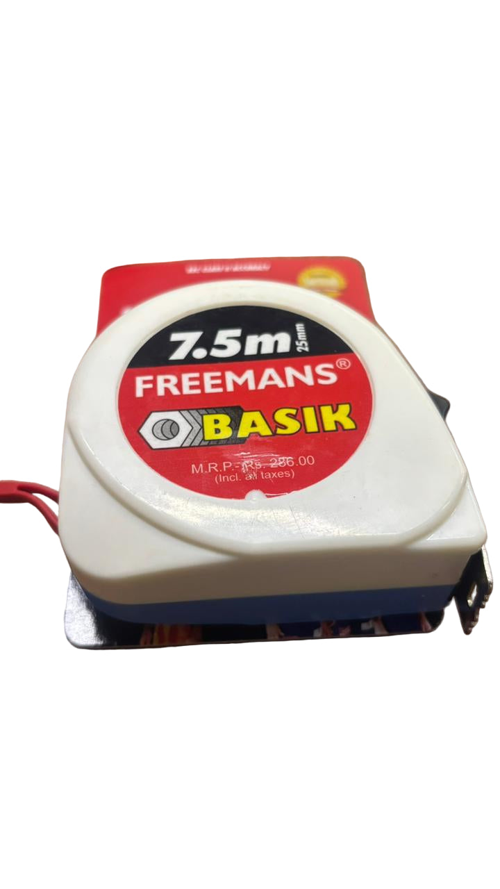 FREEMANS BASIK 7.5 MTR MEASURING TAP