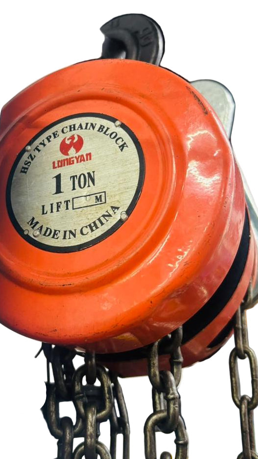 Longyan Hsz Type Chain Block 1Ton 6Meter Chain Pulley Block, For Lifting Platform