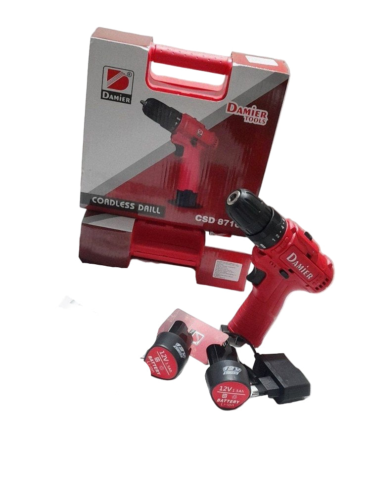 Damier Cordless Drill, Model Name/Number: CSD-8716