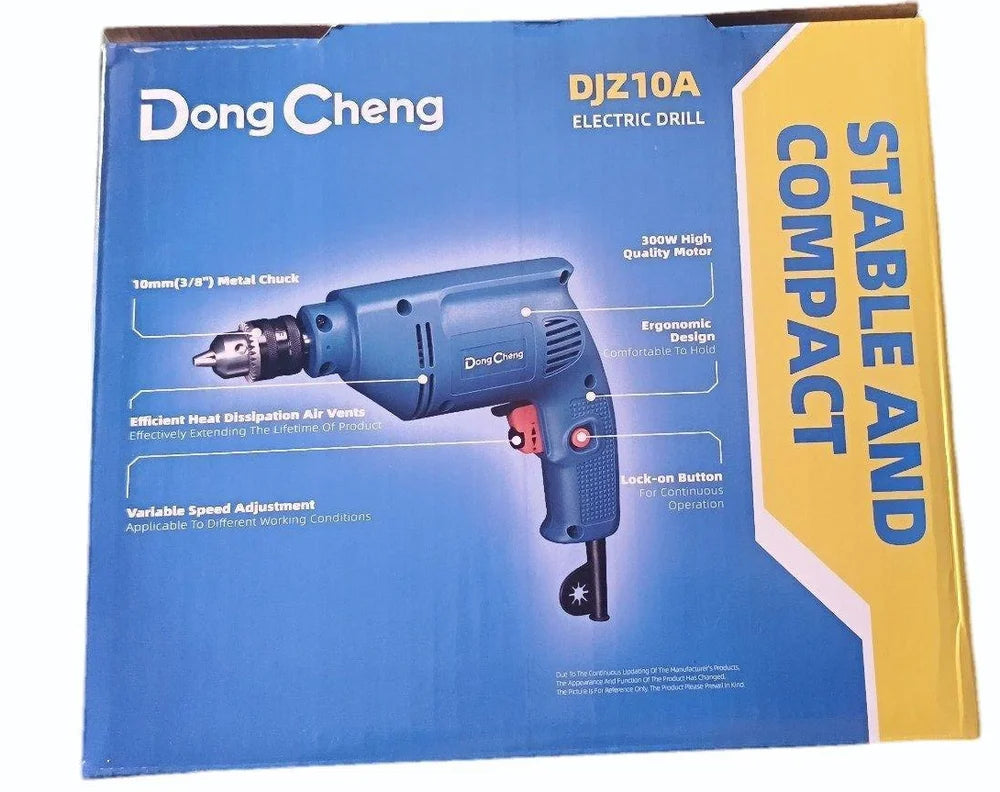 DONGCHENG DJZ10A Corded Electric Drill (10mm, 300W)
