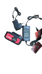 Red DAMIER Cordless Blower