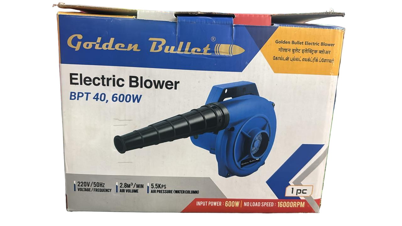 GOLDEN BULLET ELECTRIC BLOWER BPT40,600W