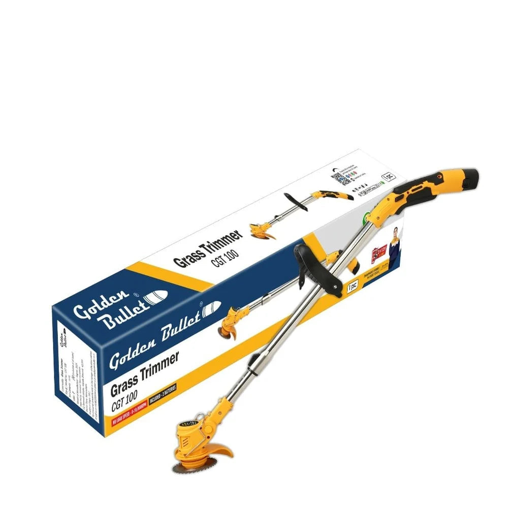 Cordless grass Trimmer Machine - CGT 100 - Golden Bullet