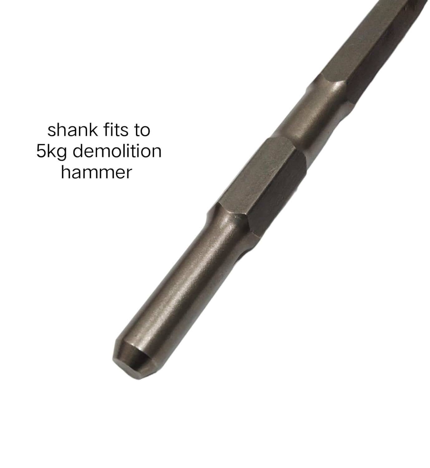 Golden bullet 5kg Demolition hammer bit,280mm length, 17mm diameter