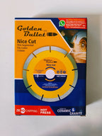 GOLDEN BULLET NICE CUT THIN SEGMENTED TILE CUTTER 110MM