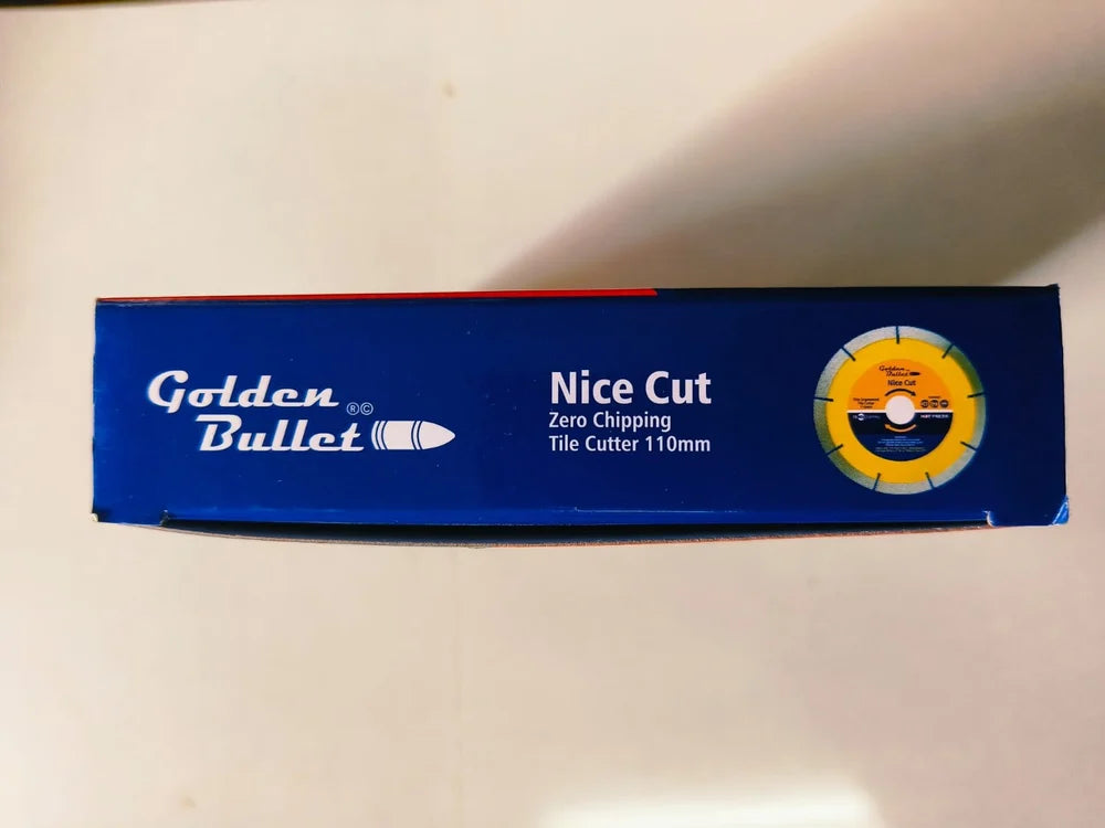 GOLDEN BULLET NICE CUT THIN SEGMENTED TILE CUTTER 110MM