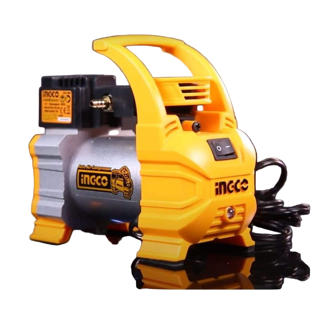 INGCO AUTO AIR Compressor 12V 10A 140 PSI