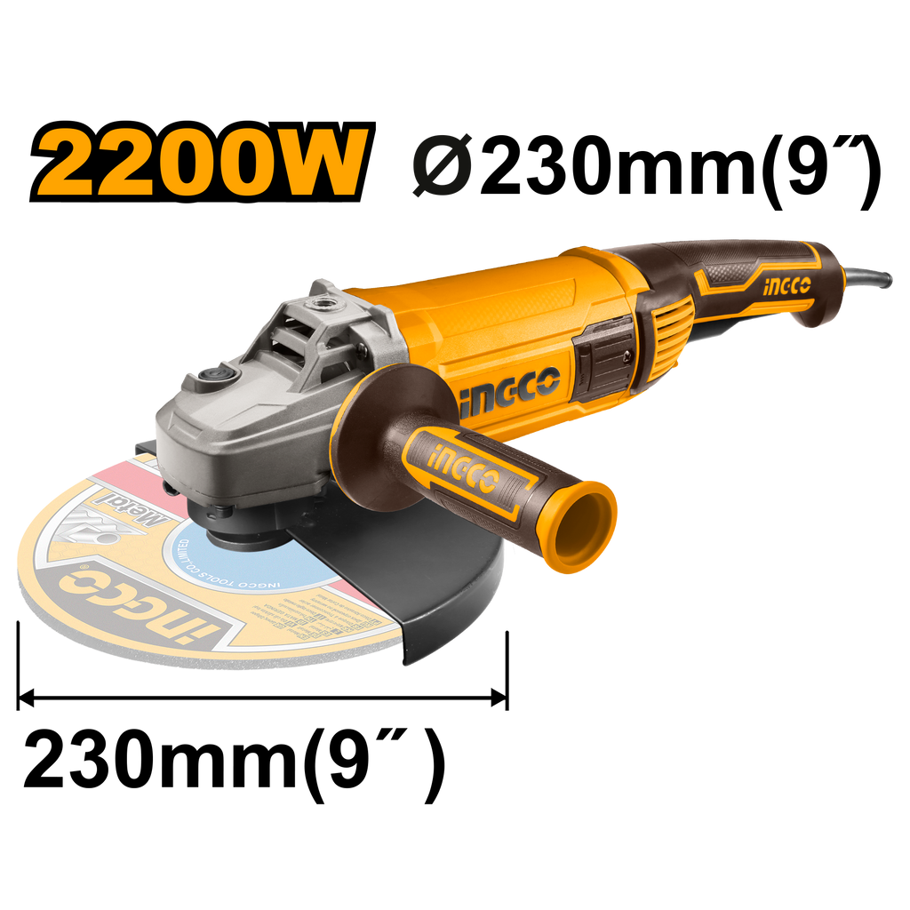 INGCO ANGLE GRINDER 2200W