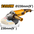 INGCO ANGLE GRINDER 2200W