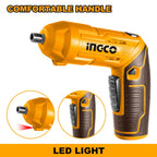 INGCO 4V/4N.M CORDLESS SCREWDRIVER