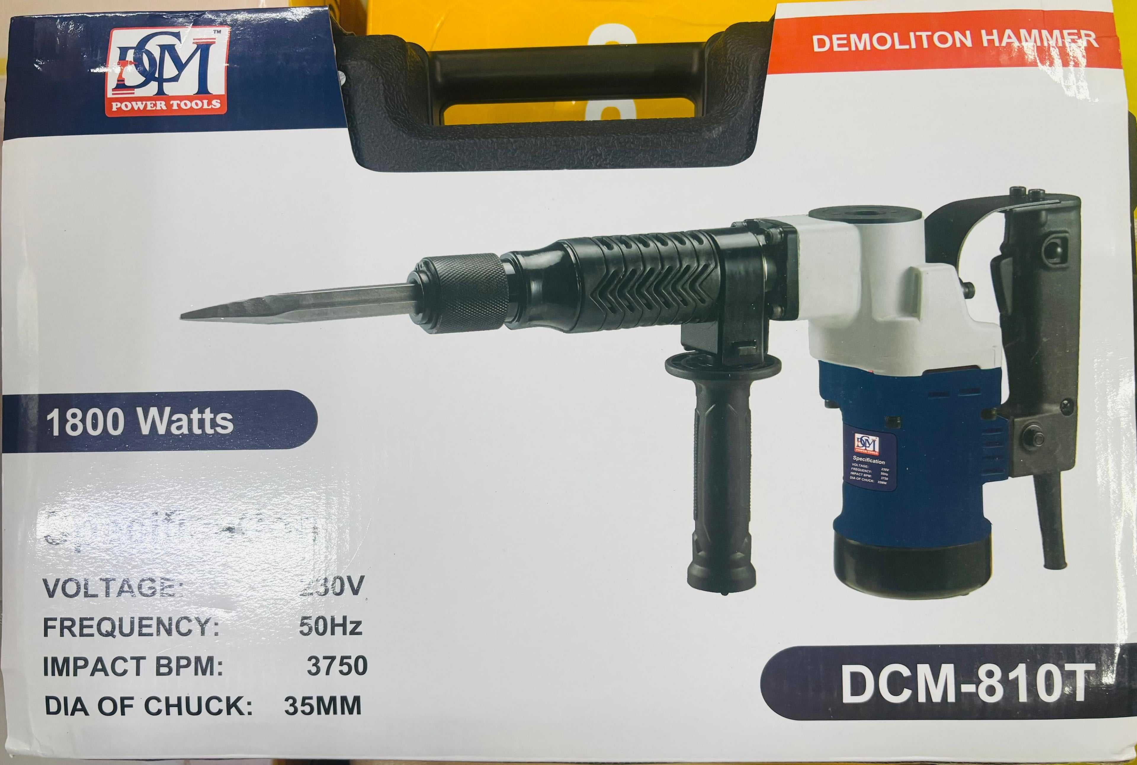 DCM DEMOLITON HAMMER DCM810T 1450 WATTS