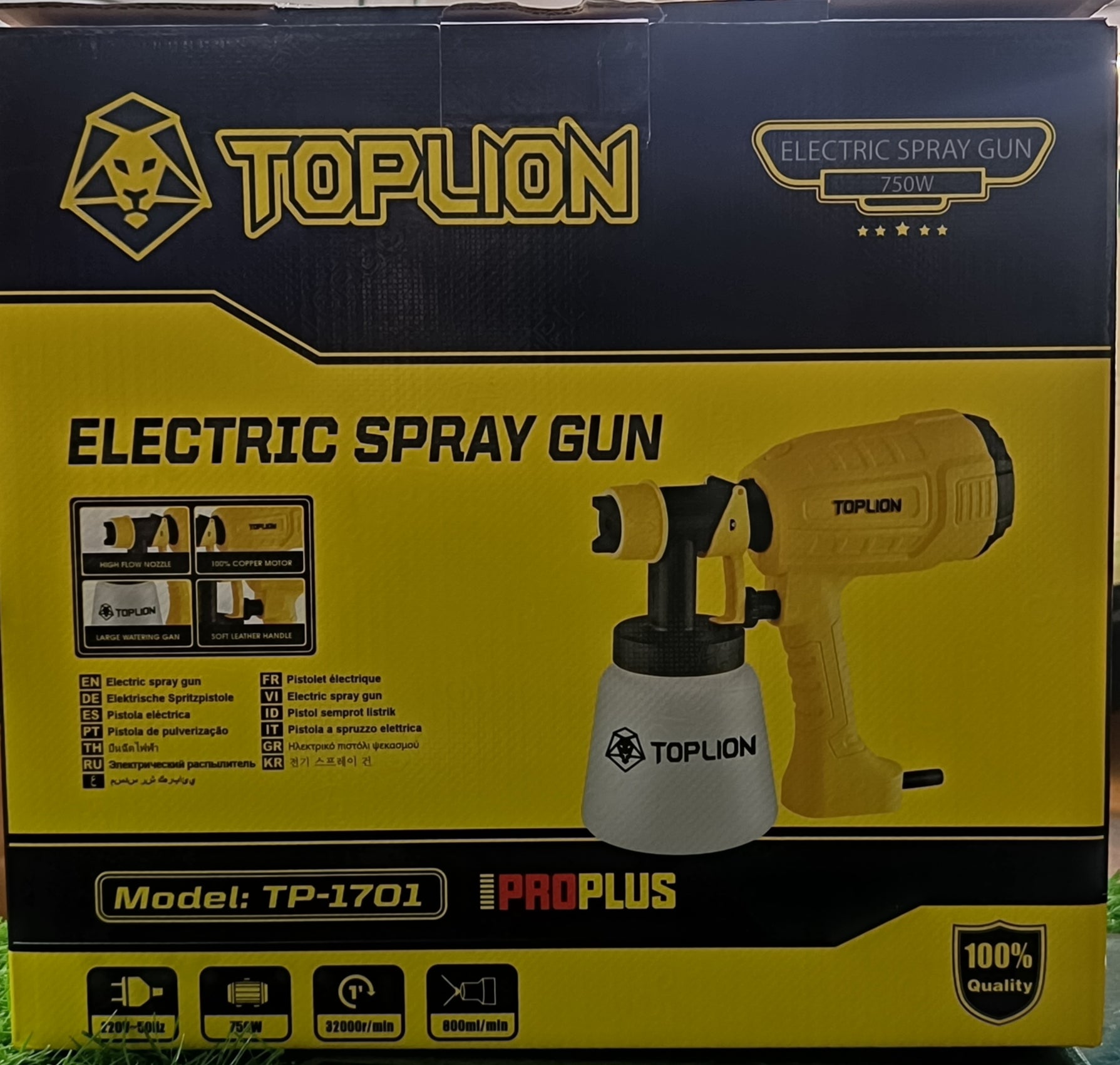 TOPLION ELECTRIC SPRAY GUN TP-1701