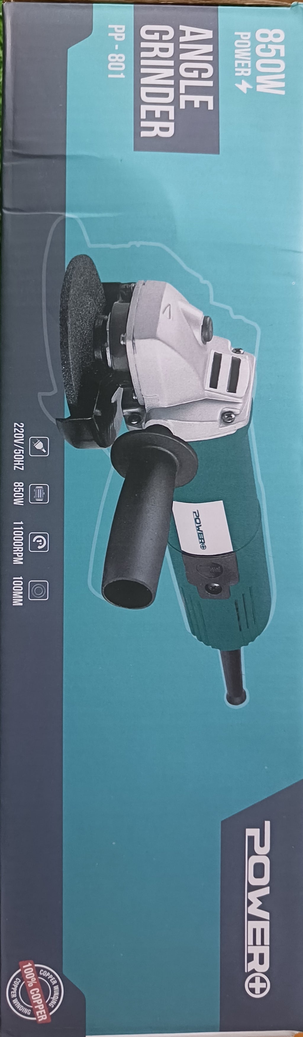 POWER + ANGLE GRINDER PP-801 850W