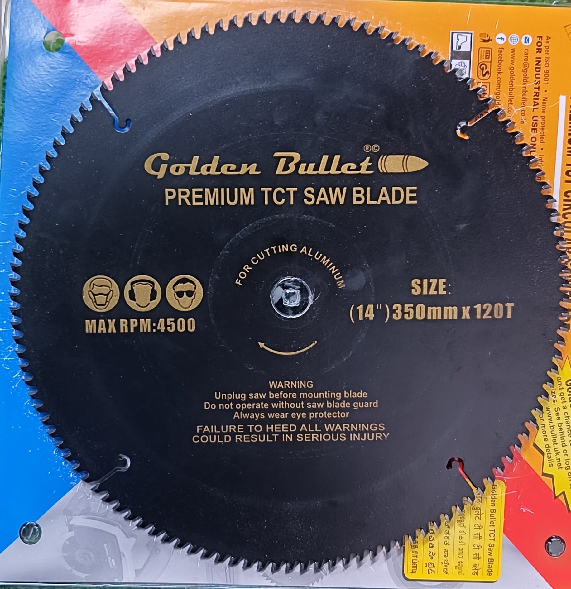 GOLDEN BULLET SAW BLADE 350MM