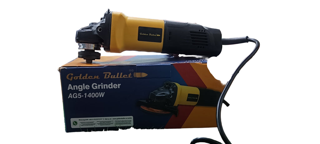 Golden Bullet Electric Angle Grinder 5″ AG5-1400 (W)