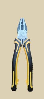 PLIER (PAKKAD) - Stainless Steel Sturdy Combination Plier 8-inch for Home & Professional Use and Electrical Work, Pliers for electrical work, Wire cutter and combination plier(Pack Of 1)