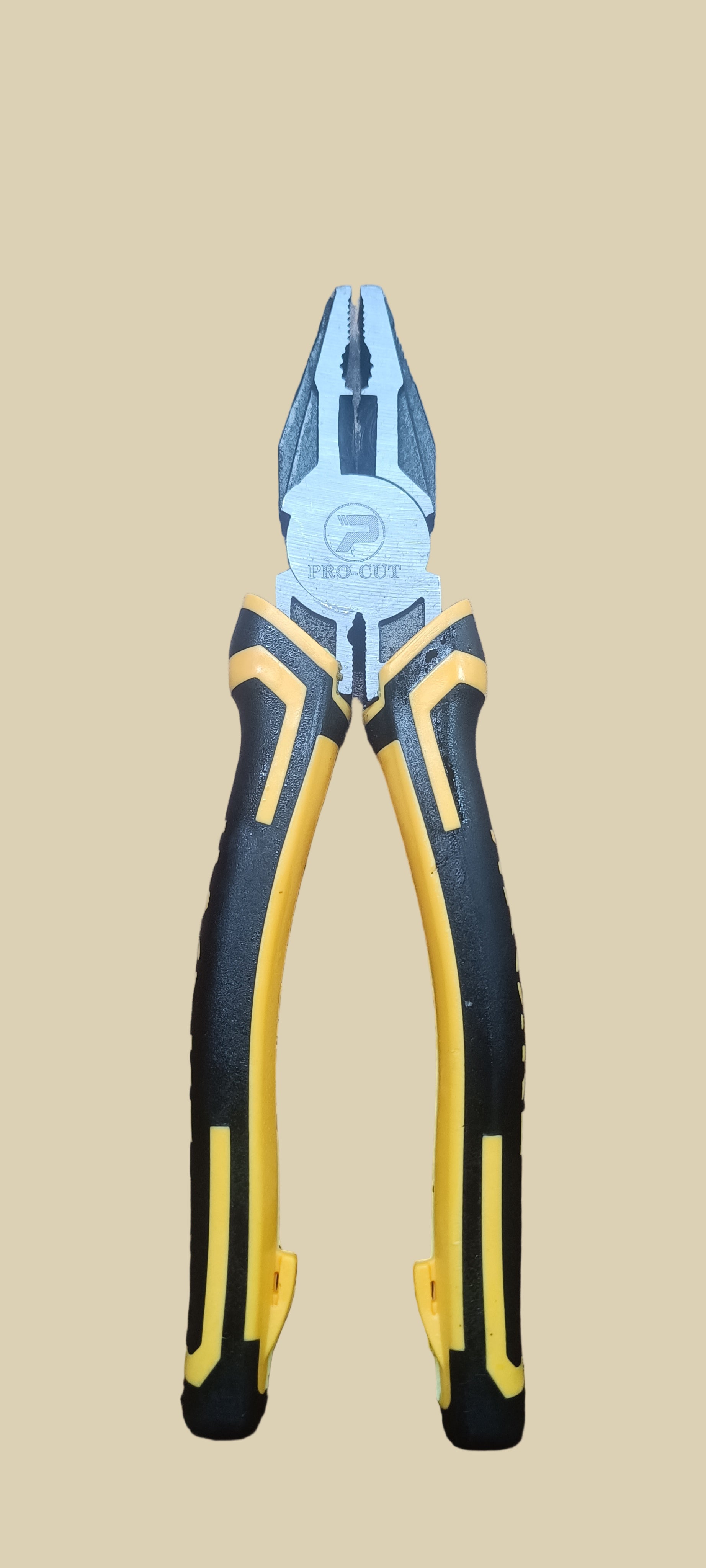 PLIER (PAKKAD) - Stainless Steel Sturdy Combination Plier 8-inch for Home & Professional Use and Electrical Work, Pliers for electrical work, Wire cutter and combination plier(Pack Of 1)