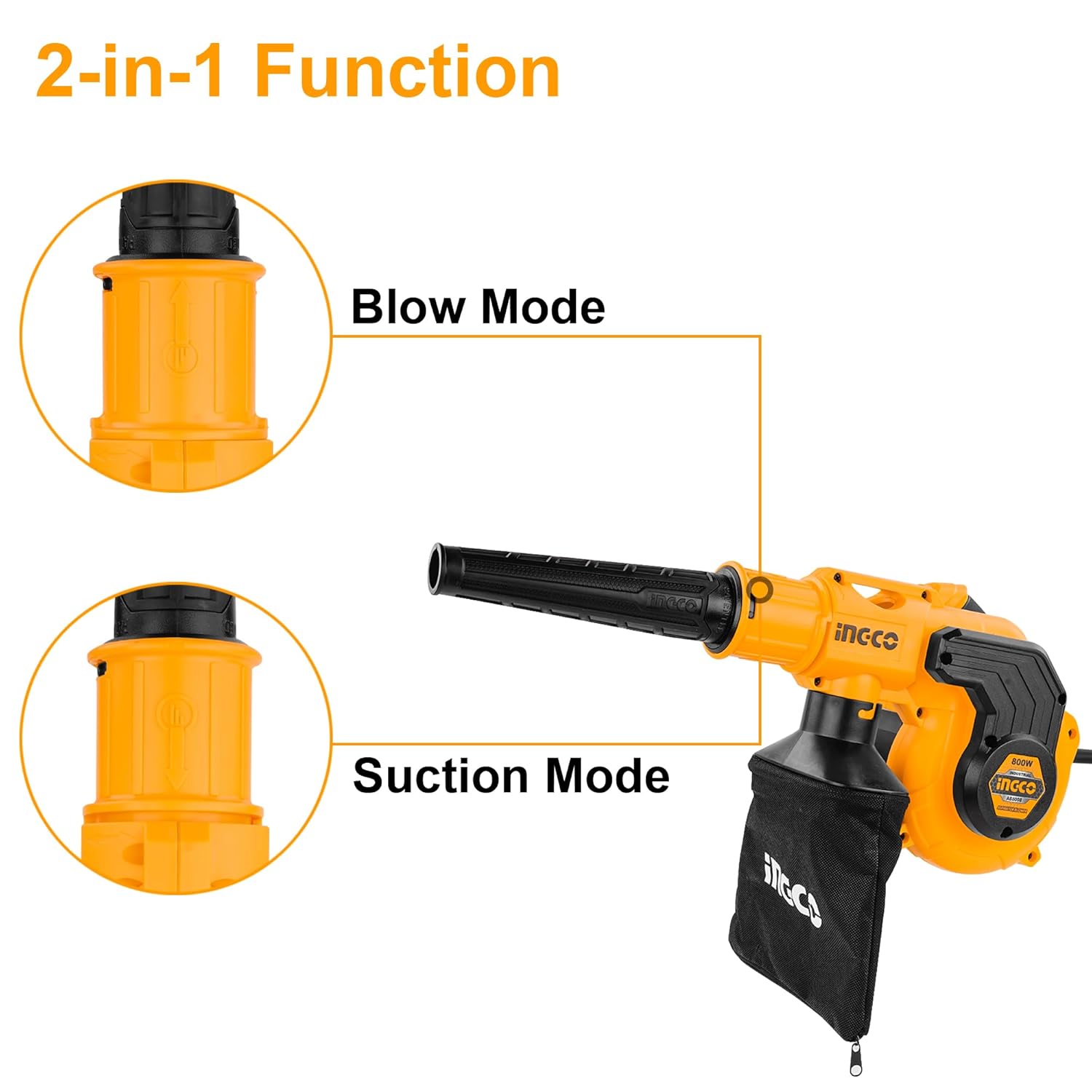 INGCO 800W ASPIRATOR BLOWER