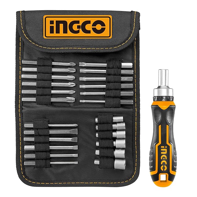 INGCO 26Pcs Screwdriver Bits Set
