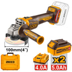 INGCO CORDLESS ANGLE GRINDER 20V