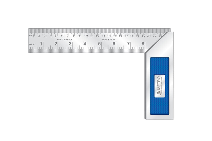 Cast Iron Right Angle Engineering Try Square, For Industrial, Size: 6