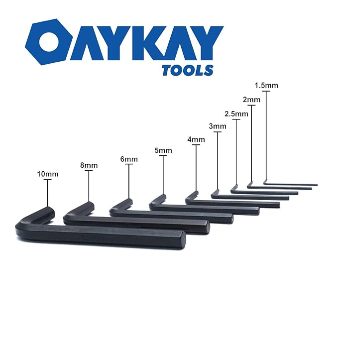 OaykaY  Hex Allen Key Sets 9 Pcs.