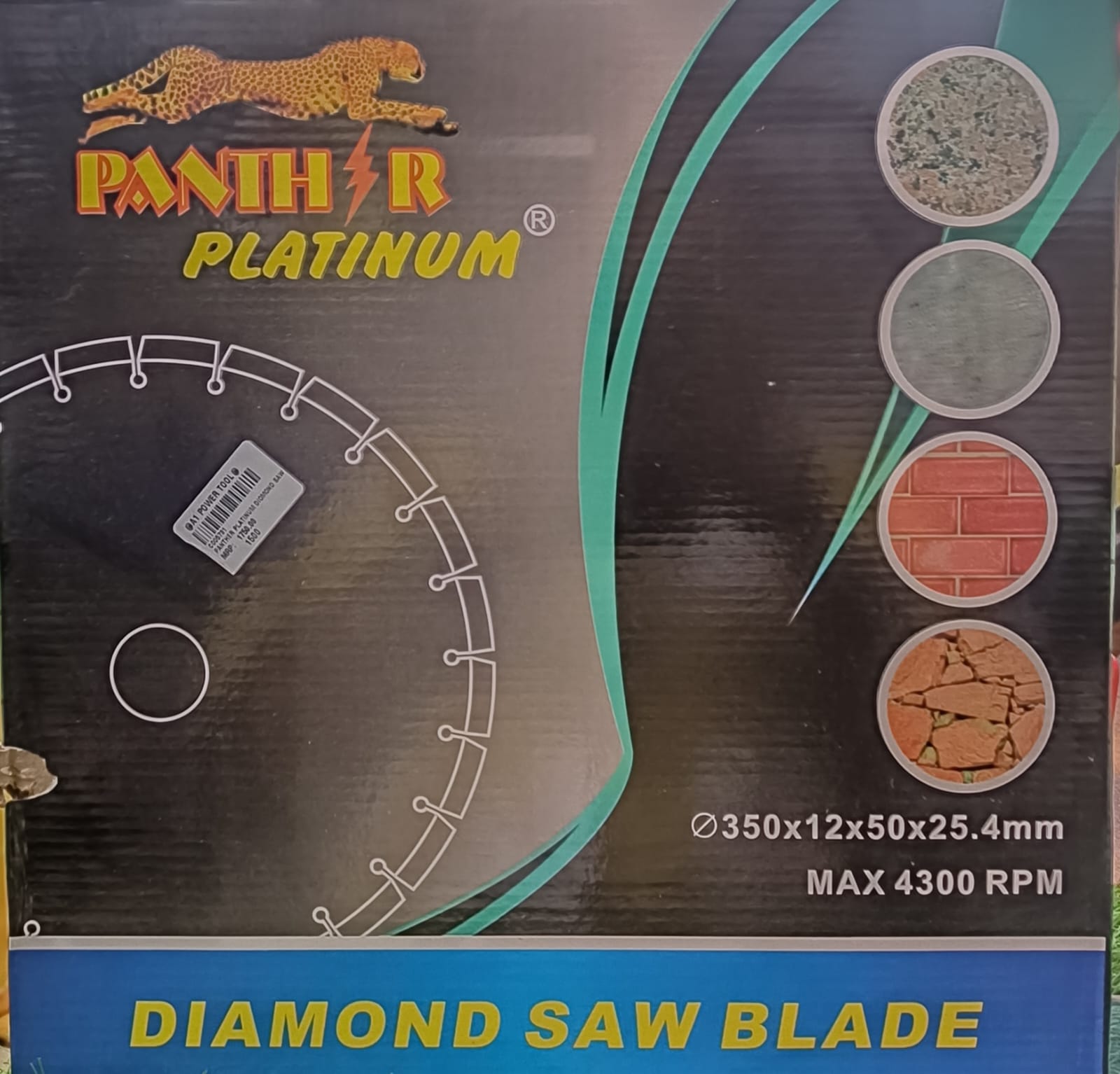 PANTHER PALTINUM DIAMOND SAW BLIDE 350mm