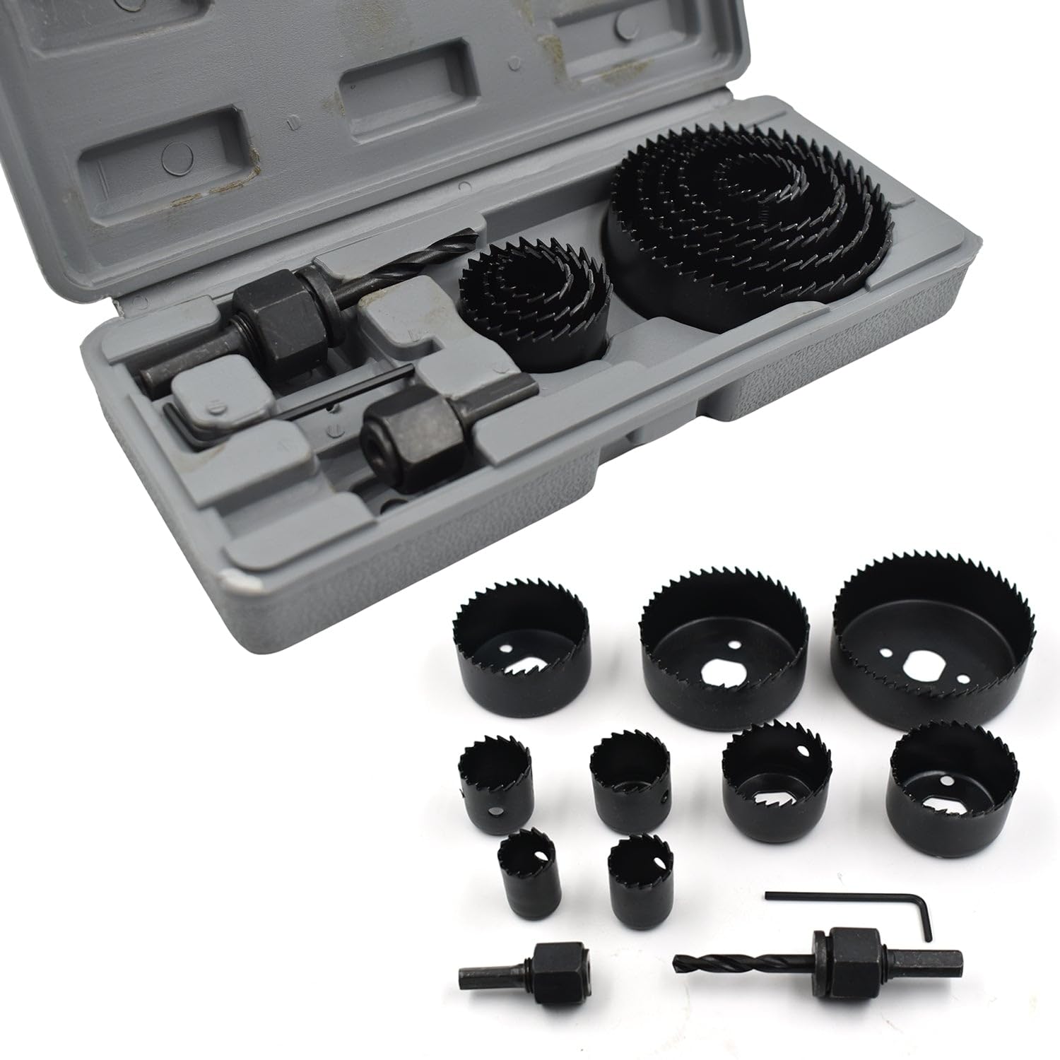 PRO CUT 12 PCS  HOLE SAW KIT
