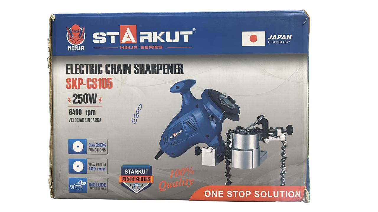 Starkut Ninja Series Electric Chain Sharpener, model SKP-CS105.