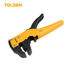 TOLSEN Heavy Duty Self Adjustable Automatic Cable Wire Stripper Cutter Pliers