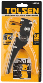 TOLSEN Heavy Duty Self Adjustable Automatic Cable Wire Stripper Cutter Pliers