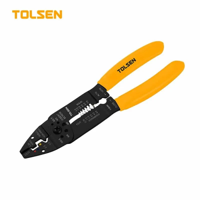 TOLSEN WIRE STRIPPPING AND CLAMPING PLIER 38052