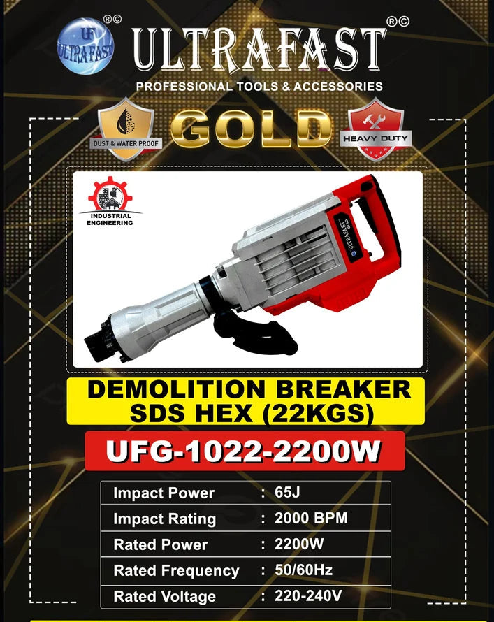 Ultrafast UFG-1022-2200W Demolition Breaker