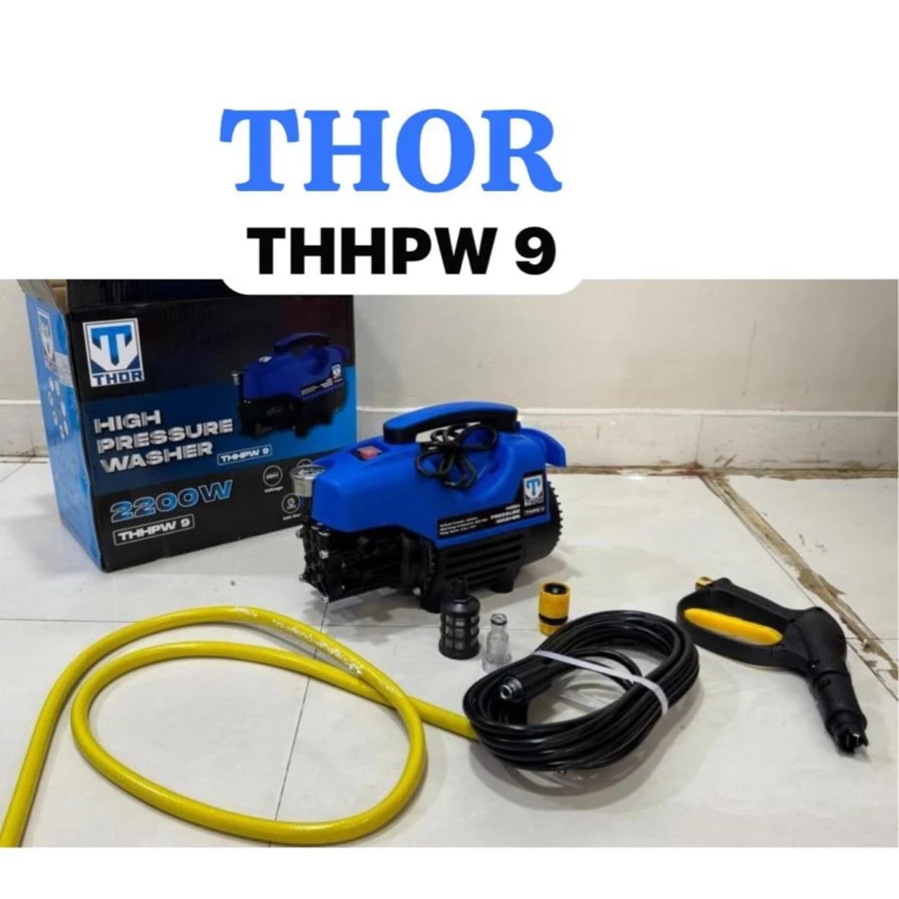 THOR High-Pressure Washer 2200W – 220 BAR