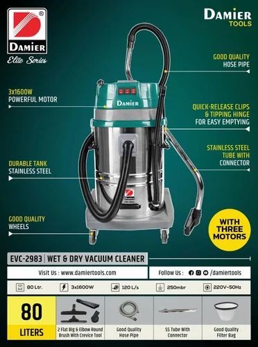 DAMIER EVC-2983 Vaccum Cleaner for Commercial Use