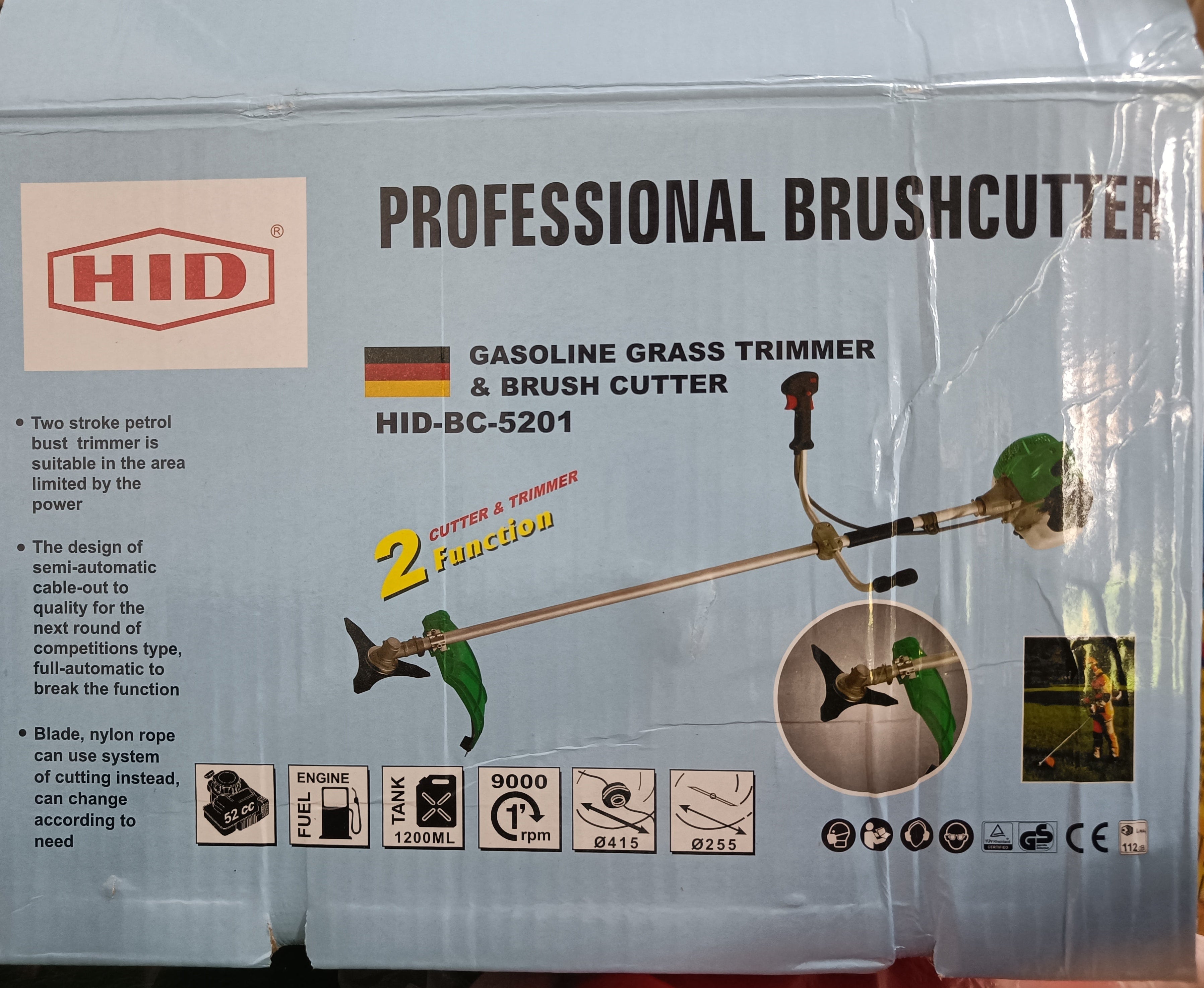 HID BRUSH CUTTER HID-BC-5201